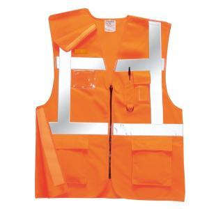 Portwest Hi Visibility Rail Vests