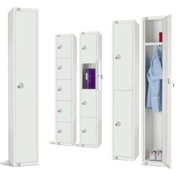 All White Lockers