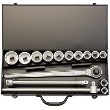 Elora Imperial Socket Set, 3/4" Sq. Dr. (15 Piece)