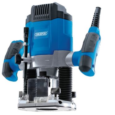 Draper 230V Variable Speed Router, 1/4", 1200W