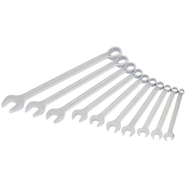 Elora Long Metric Combination Spanner Set (10 Piece)