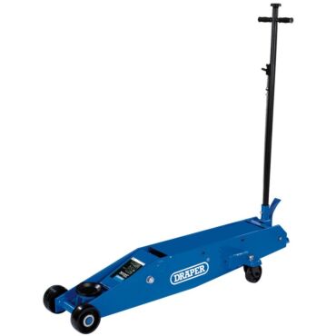 Draper Long Chassis Trolley Jack, 10 Tonne