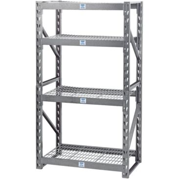 Draper Expert Heavy Duty Steel 4 Shelving Unit, 1040 x 610 x 1830mm