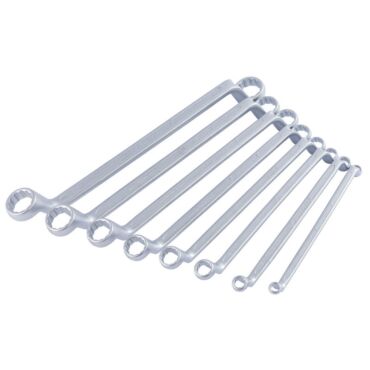 Elora Deep Crank Metric Ring Spanner Set (8 Piece)