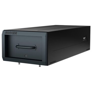 Bunker S1 Van Tool Storage Slider Box Grey – Sold Secure Silver, Ball-Bearing Drawer, AirTag Compatible