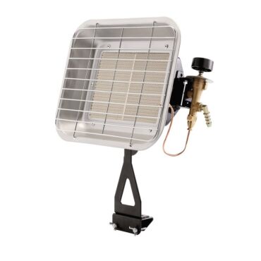 Draper Bottle-Mounted Propane Space Heater, 15,354 BTU/4.5kW