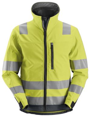 Snickers 1230 AllroundWork, High-Vis Softshell Jacket CL3