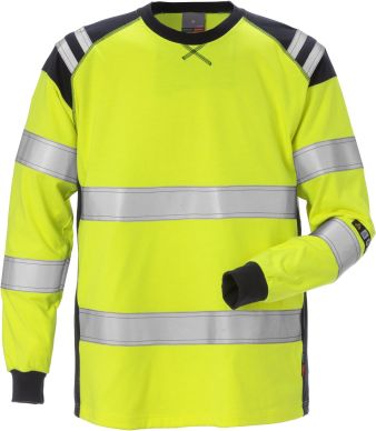 Fristads Flamestat Long Sleeve T-Shirt CL. 3 7077 TFLH: Advanced Flame-Resistant Protection for Industrial Professionals