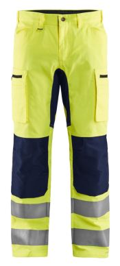 Blaklader 1585 hi vis trousers with stretch