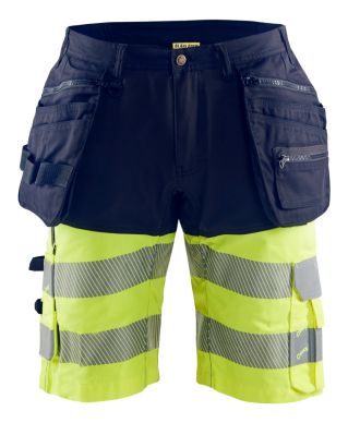 Blaklader 1596 hi vis  shorts with stretch
