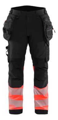 Blaklader 1821 hi vis softshell trousers