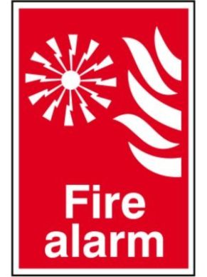 200 x 300 Fire Alarm Sign