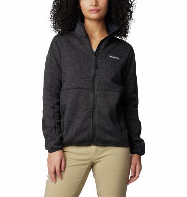 Columbia  Women&rsquo;s Sweater Weather Full Zip II Black Heather