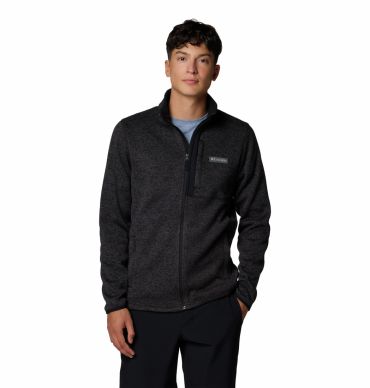 Columbia Men&rsquo;s Sweater Weather Full Zip Black Heather