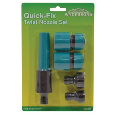 5 Piece Twist Nozzle Set