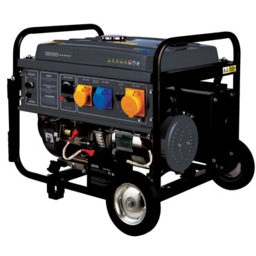 Draper Expert Petrol Generator with Wheels, 4000W