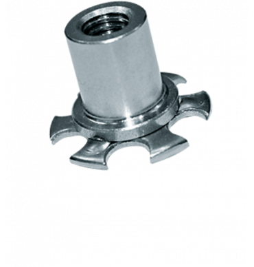 Bighead Mild Steel Female Threaded Collar M8X10