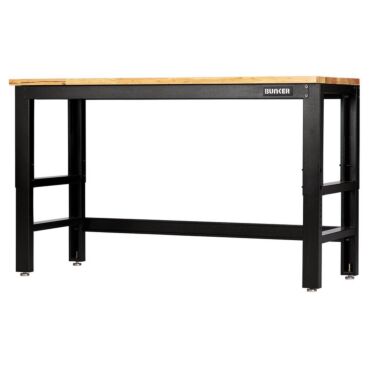 Bunker Workbench with Hardwood Worktop, 1550mm