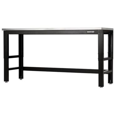 Bunker Workbench with Stainless Steel Worktop, 1830mm