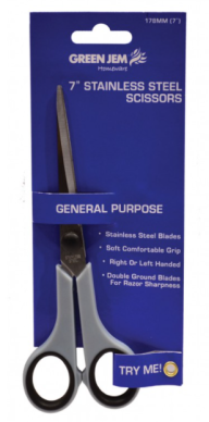 Scissors - Stainless Steel - 7"