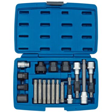 Draper Expert Alternator Pulley Tool Kit (18 Piece)