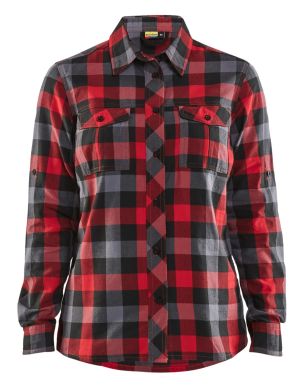 Blaklader 3209 womens flannel shirt