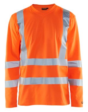 Blaklader 3381 hi vis uv long sleeved t shirt