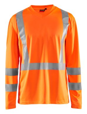 Blaklader 3383 hi vis uv long sleeved t shirt