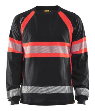 Blaklader 3510 hi vis  long sleeved t shirt