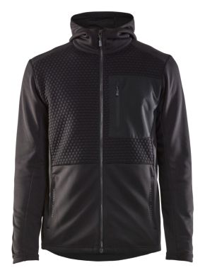 Blaklader 3540 Black hoodie with full length zip