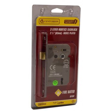 63mm (2 1/2") NP 3 Lever Mortice Sashlock