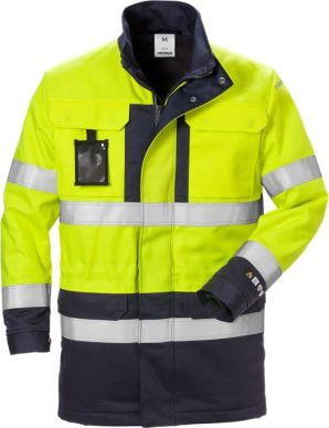 Fristads Flame High Vis Winter Parka CL 3 4589 FLAM
