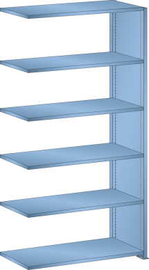 Add-on Shelf L1006 (1000x350x1800mm) - 6 Shelves
