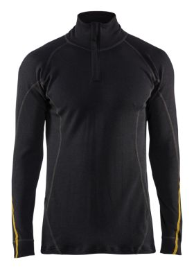 Blaklader 4796 FR underwear top half zip 68 merino wool