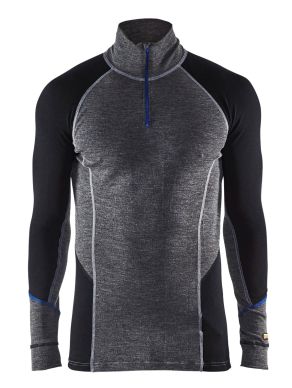 Blaklader 4899 underwear zip neck top warm 100 merino