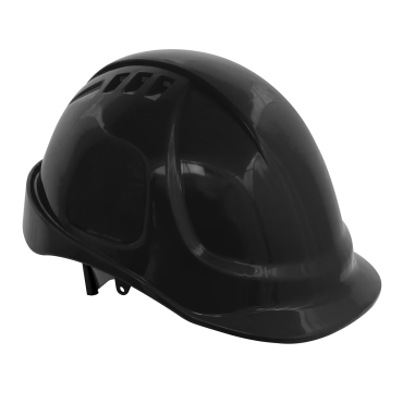 Safety Helmet - Vented (Black) (Pack of 5)