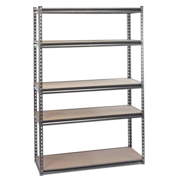 Draper Expert Quality Heavy Duty Steel Shelving Unit, 5 Shelves, L1220 x W610 x H1830mm