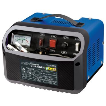 Draper 12/24V Battery Charger, 20 - 25A
