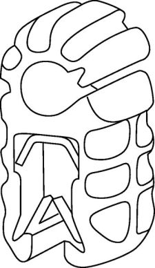 Fixing Elements for Tubes and Harnesses, for Edges - Edge Clips (HCEC3.0TPS)