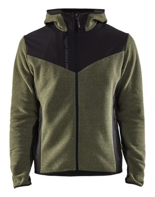 Blaklader 5940 knitted jacket with softshell
