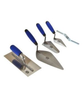 5 Piece Soft Grip Handle Trowel Set - FAISGTSET5