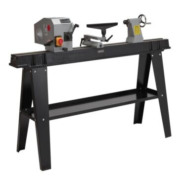 Draper Variable Speed Wood Lathe with Digital Display, 750W