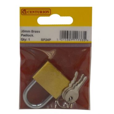 30mm Brass Padlock