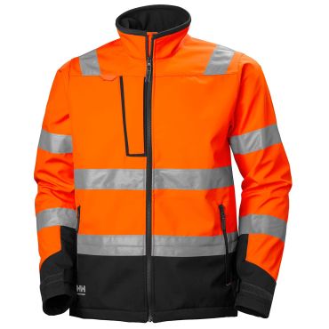 Helly Hansen Alna 2.0 High Vis Softshell Work Jacket 
