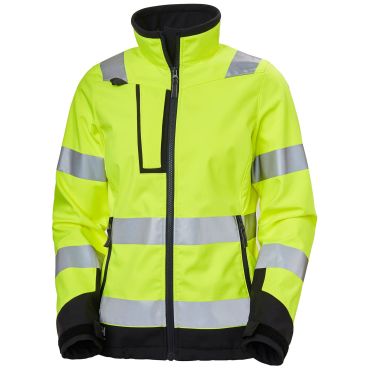 Helly Hansen Women's Luna High Vis Softshell Work Jacket 