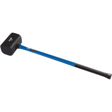 Draper Rubber Dead Blow Hammer with Fibreglass Shaft, 3.6kg/8lb