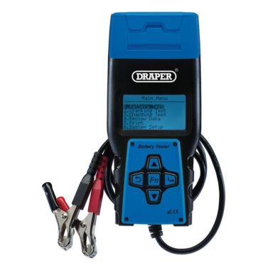Draper 12V Battery Tester with Printer