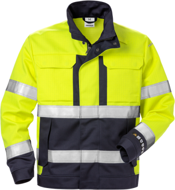 Fristads High Vis Jacket CL 3 4584 FLAM