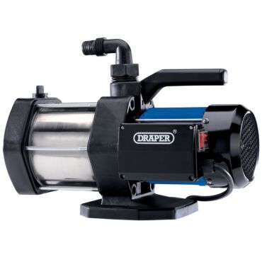 Draper 230V Multi Stage Surface Mounted Water Pump, 90L/min, 1100W