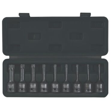 Draper Expert TX-STAR® Socket Bit Set, 1/2" Sq. Dr. (9 Piece)